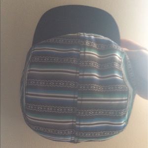 Tribal/Aztec Print Flat-bill Hat (for med/l head)